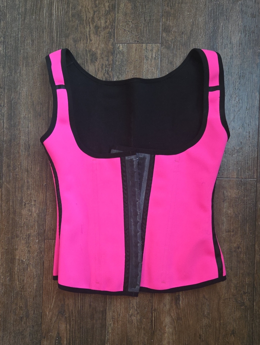 Women’s Hot Pink Shapewear with Black Trim